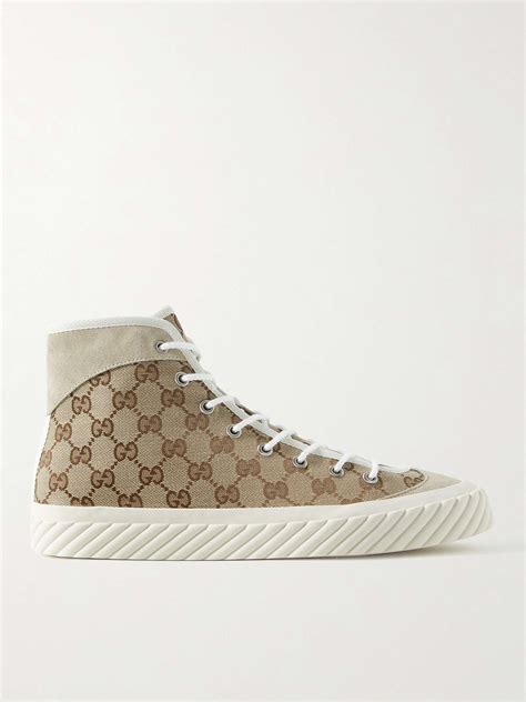 mr porter gucci high top sneakers